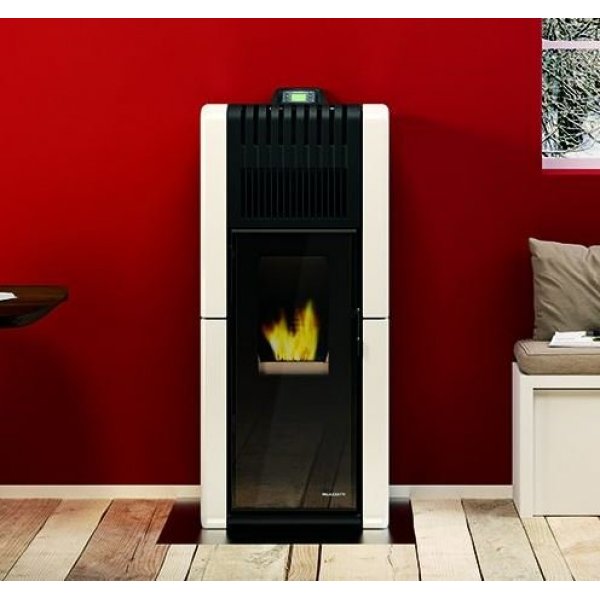 Stufa a pellet Ecofire Nadia 12 Palazzetti beige